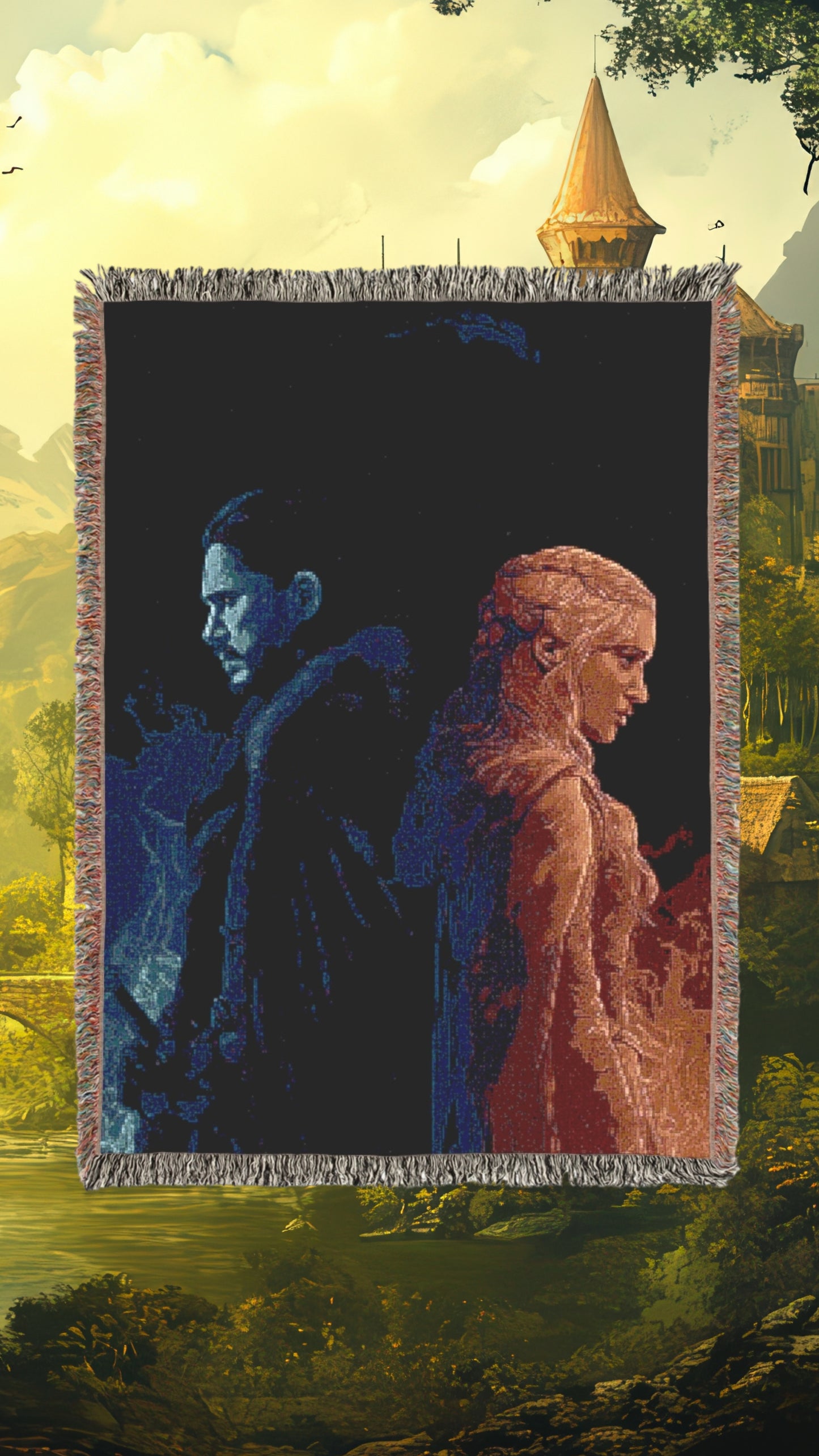 Blank of Thrones - Jon and Daenerys