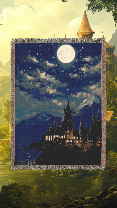 HogBrew™ Blankets - Hogwarts Night